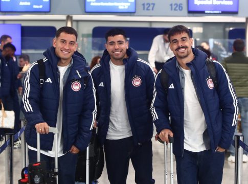 Ολυμπιακός: Αναχώρησε για την Αστάνα η αποστολή των Πειραιωτών (vids, pics)