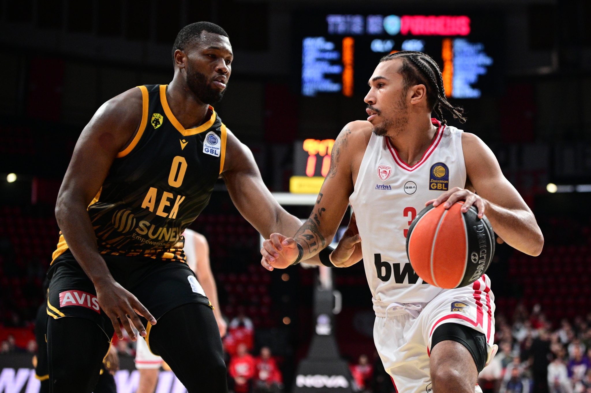 LIVE: Ολυμπιακός – ΑΕΚ