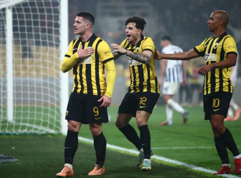 ΑΕΚ – Ατρόμητος 4-1: Απτόητη η Ένωση με σούπερ Γιόβιτς
