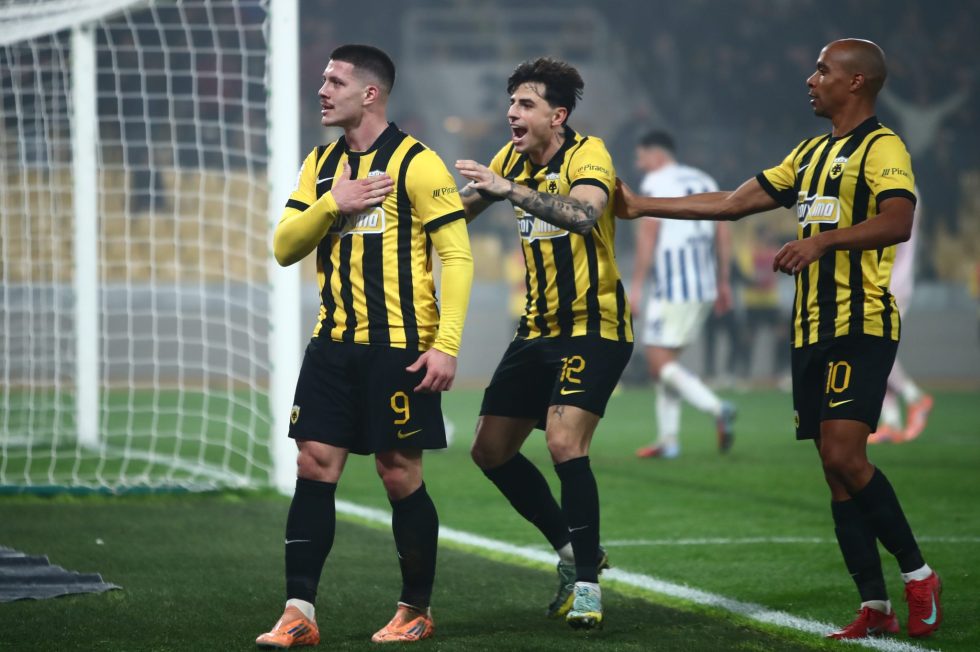 ΑΕΚ – Ατρόμητος 4-1: Απτόητη η Ένωση με σούπερ Γιόβιτς