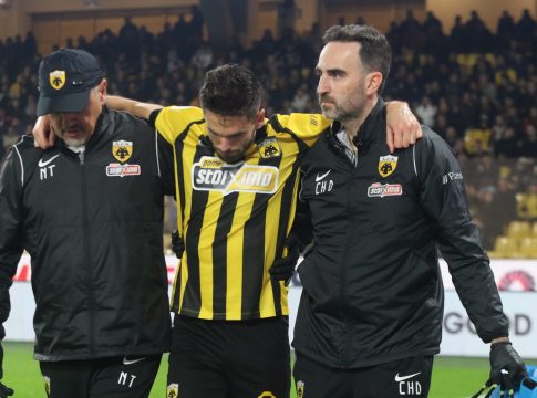 ΑΕΚ: Σοβαρό διάστρεμμα με μερική ρήξη συνδέσμων η διάγνωση για Γκατσίνοβιτς