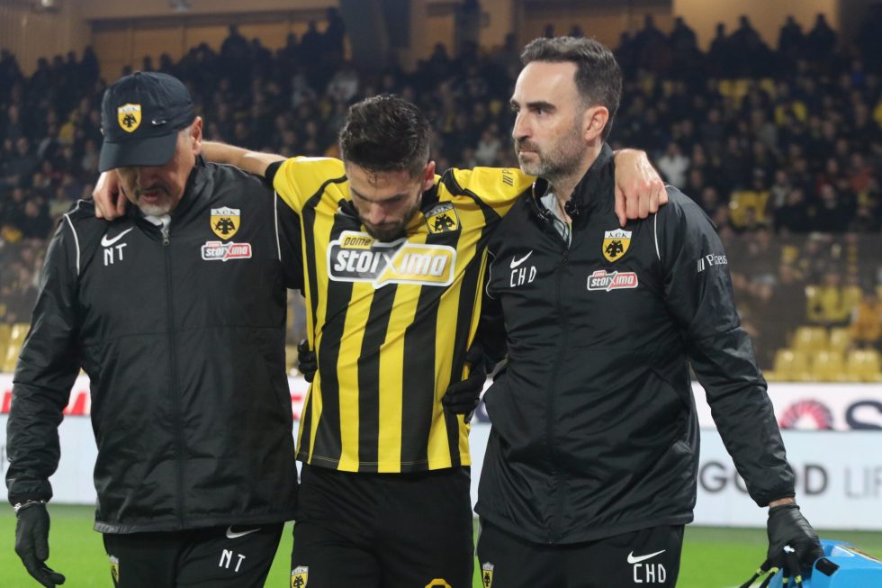 ΑΕΚ: Σοβαρό διάστρεμμα με μερική ρήξη συνδέσμων η διάγνωση για Γκατσίνοβιτς