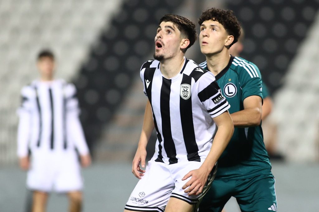 Live streaming: ΠΑΟΚ – Λέγκια Βαρσοβίας (UEFA Youth League)