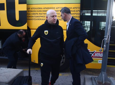 Με Κουτέσα, αλλά χωρίς Ζίνι στη Σαμσούντα η ΑΕΚ (pics)