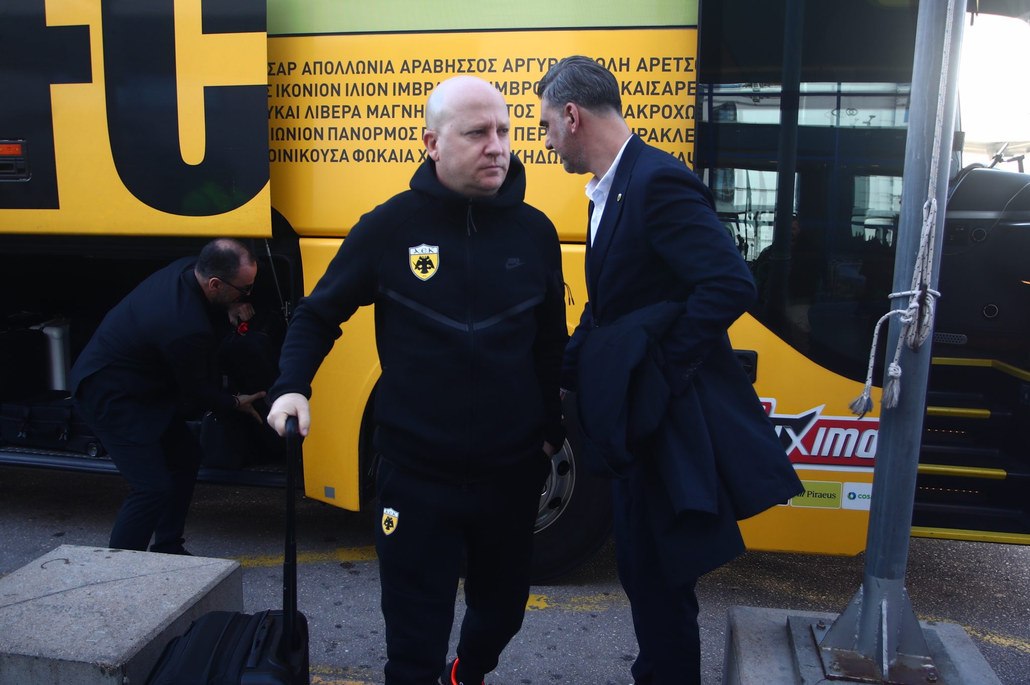 Με Κουτέσα, αλλά χωρίς Ζίνι στη Σαμσούντα η ΑΕΚ (pics)