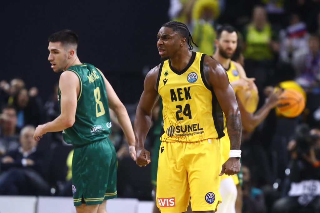 ΑΕΚ – Λέβιτσε 99-88: Πρώτη, αήττητη και έφυγε για τους «16» η Ένωση