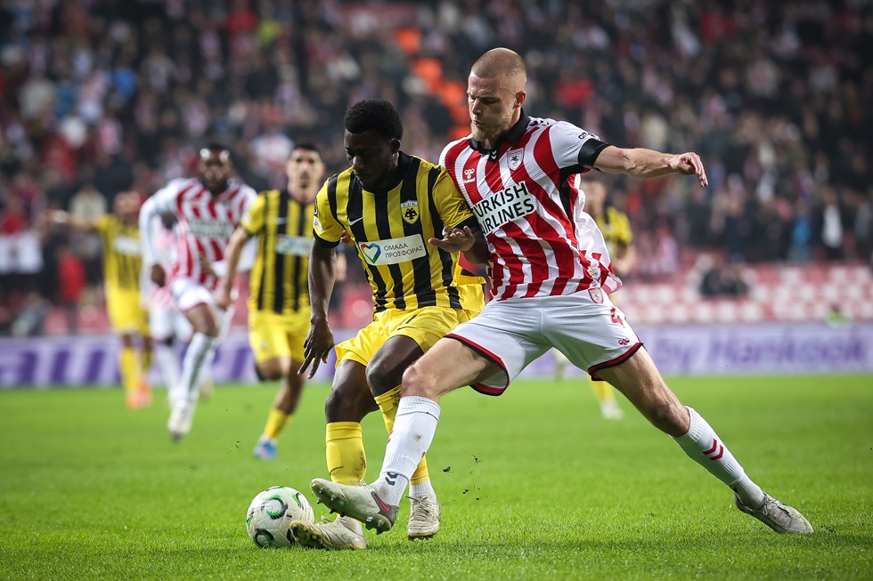 Έκανε την ανατροπή η ΑΕΚ με Μάριν και Κοϊτά κόντρα στη Σαμσουνσπόρ (vids)