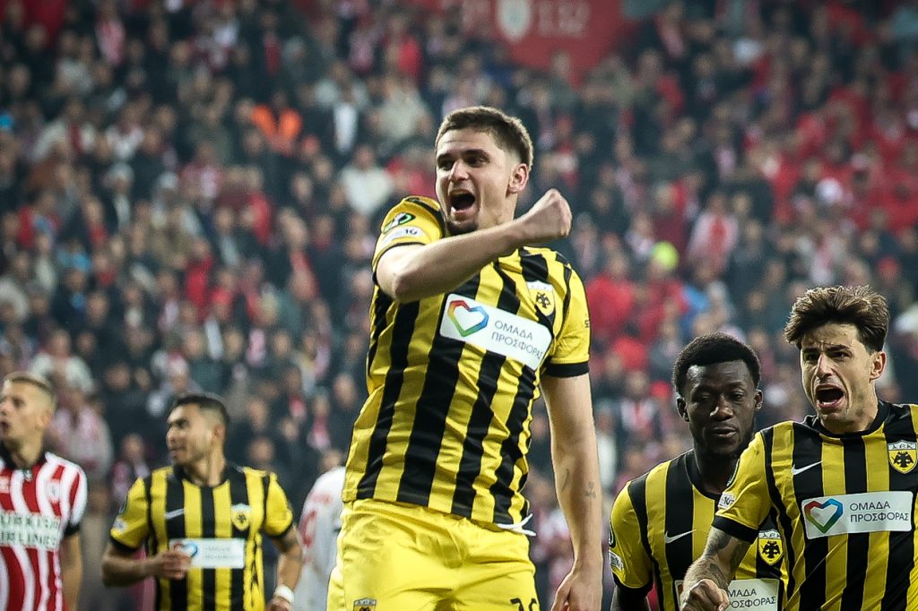 ΑΕΚ: Η φαουλάρα του Μαρίν ψηφίστηκε γκολ της αγωνιστικής στο Conference League (vid)