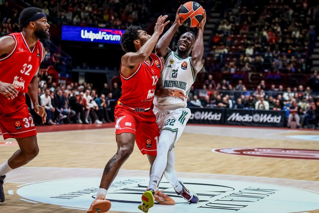 Αρμάνι Μιλάνο – Παναθηναϊκός 96-89: Έχασαν ξανά οι Πράσινοι- Ξύπνησε αργά στο Μιλάνο