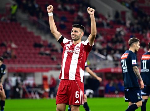 Διπλασίασε (2-0) τα τέρματα του Ολυμπιακού ο Καλογερόπουλος με διπλή προσπάθεια (vids)