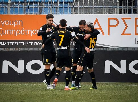 Αστέρας Τρίπολης – Άρης 0-1: Καλές «κιτρινόμαυρες» γιορτές με αυτογκόλ και Αθανασιάδη!