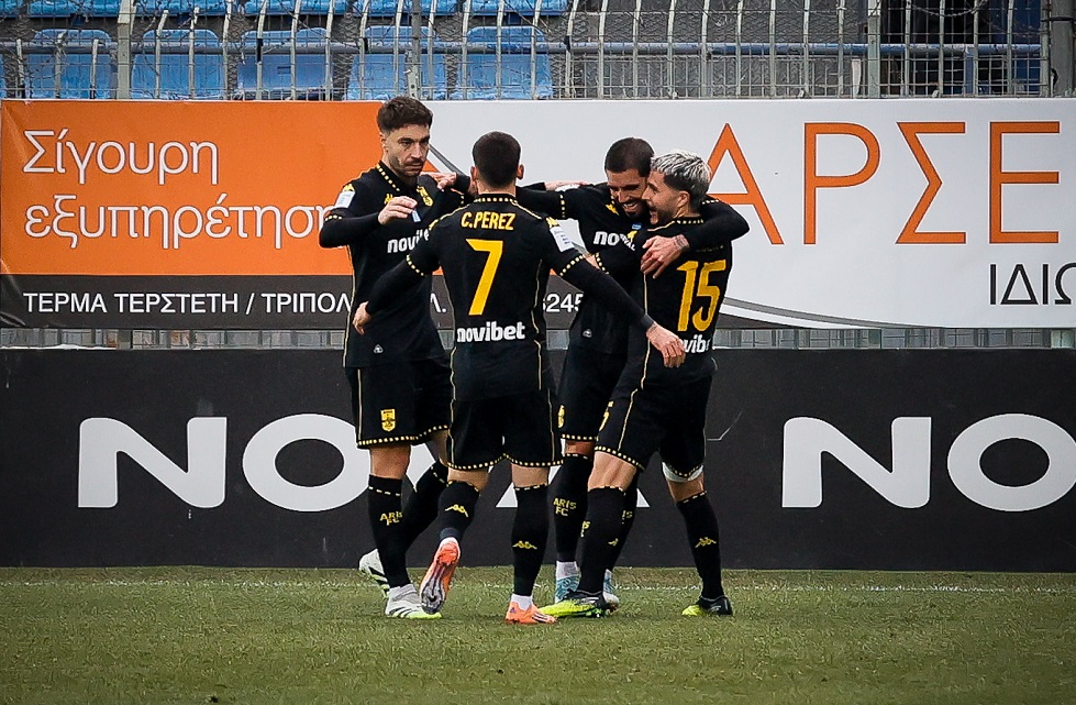 Αστέρας Τρίπολης – Άρης 0-1: Καλές «κιτρινόμαυρες» γιορτές με αυτογκόλ και Αθανασιάδη! (vid)