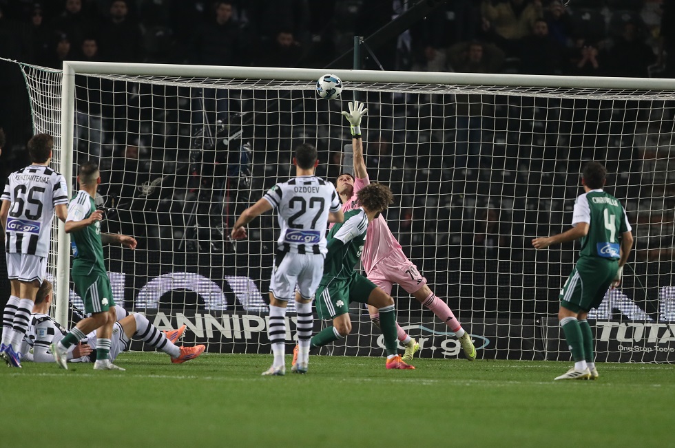 ΠΑΟΚ – Παναθηναϊκός: Ο δικέφαλος αγγίζει το γκολ με δοκάρι Οζντόεφ και «βολίδα» Μεϊτέ