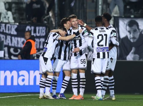 ΠΑΟΚ – Παναθηναϊκός: Ο Μύθου διπλασιάζει τα τέρματα των «ασπρόμαυρων» (vid)