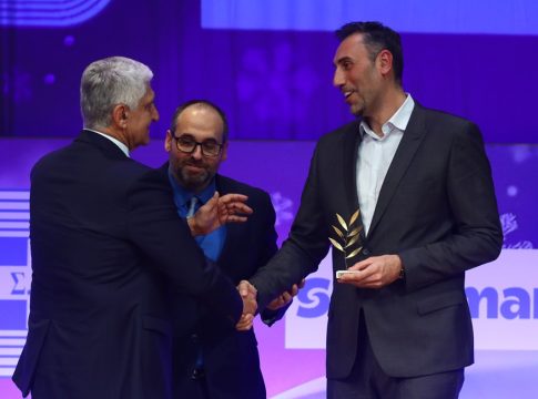 Βραβεία ΠΣΑΤ: Τιμήθηκε η Εθνική ομάδα των ανδρών για το χάλκινο στο Eurobasket