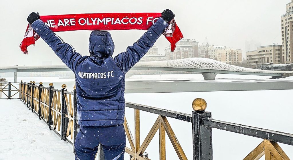 H «παγωμένη» καλημέρα της ΠΑΕ Ολυμπιακός από τη χιονισμένη Αστάνα (pic)