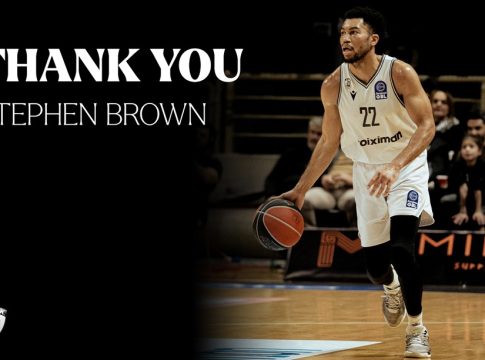 Τέλος από τον ΠΑΟΚ ο Μπράουν