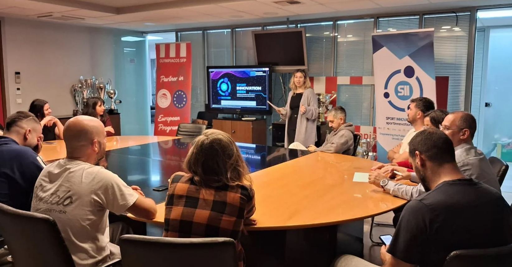 Ολυμπιακός: Εκδήλωση Παρουσίασης του Δείκτη Καινοτομίας στον Αθλητισμό (Sport Innovation Index)