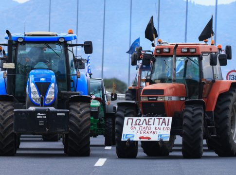 Κλείνουν από σήμερα δρόμους οι αγρότες – Ετοιμάζουν ρεβεγιόν στα μπλόκα