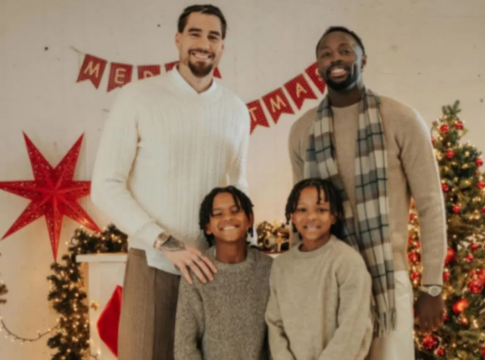 Γιορτινές στιγμές με την οικογένεια του Γκραντ για τον Χουάντσο (pic)