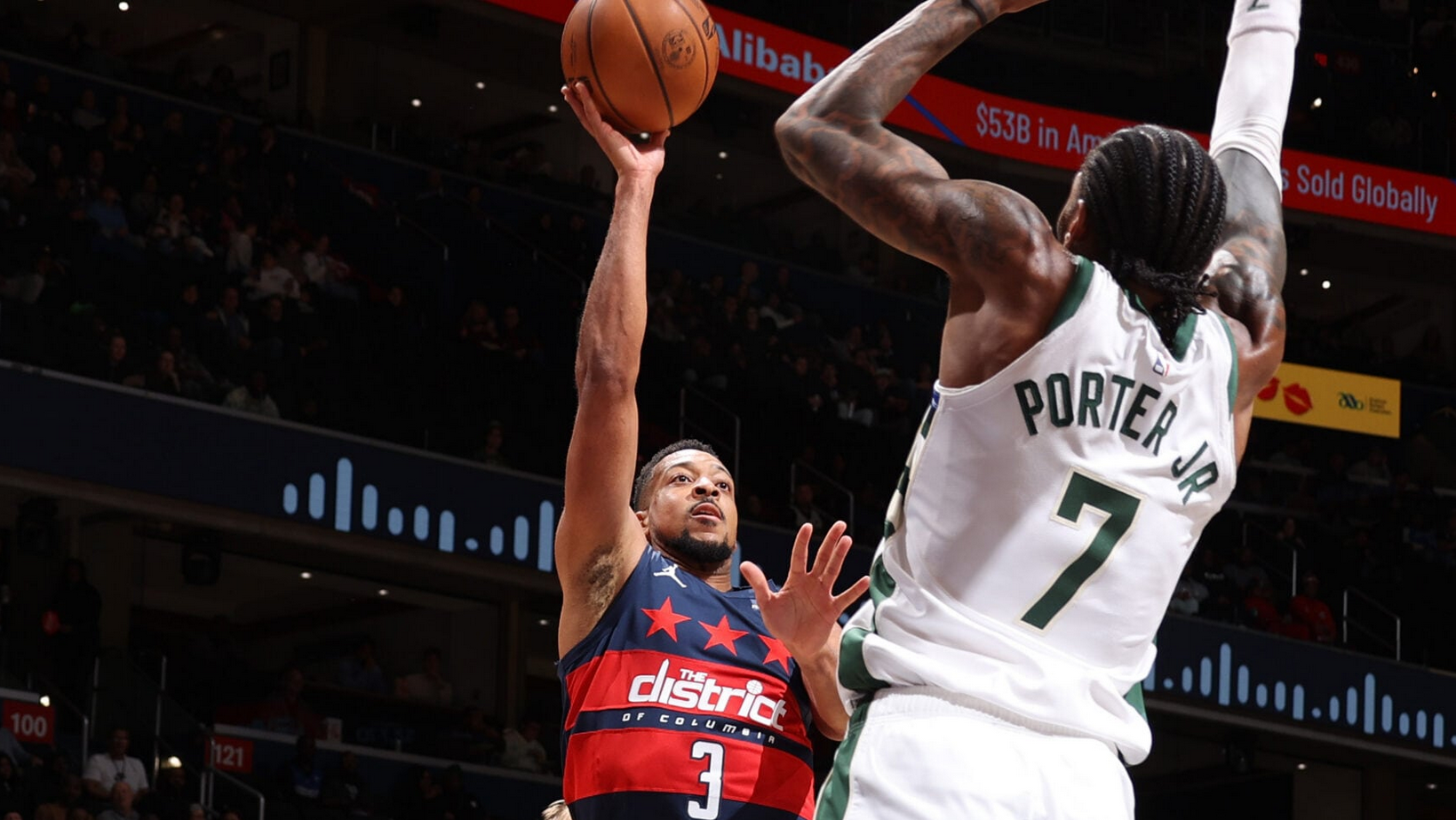 Ουάσινγκτον Γουίζαρντς – Μιλγουόκι Μπακς 129-126: Σοκαριστική ήττα για τα «ελάφια»