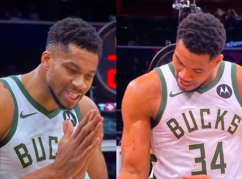 Ο Αντετοκούνμπο ικέτευε τους διαιτητές να σφυρίξουν φάουλ (pic, vid)