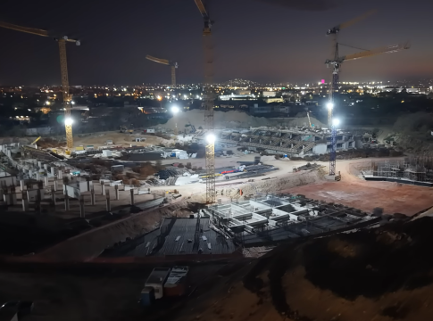 Βοτανικός: Το ιστορικό βίντεο της πρώτης κερκίδας του νέου γηπέδου του Παναθηναϊκού