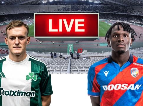 LIVE: Παναθηναϊκός – Βικτόρια Πλζεν
