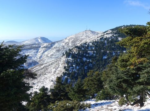 «Το έδωσε» ο Μαρουσάκης: Χιόνια στην Αττική την Πρωτοχρονιά