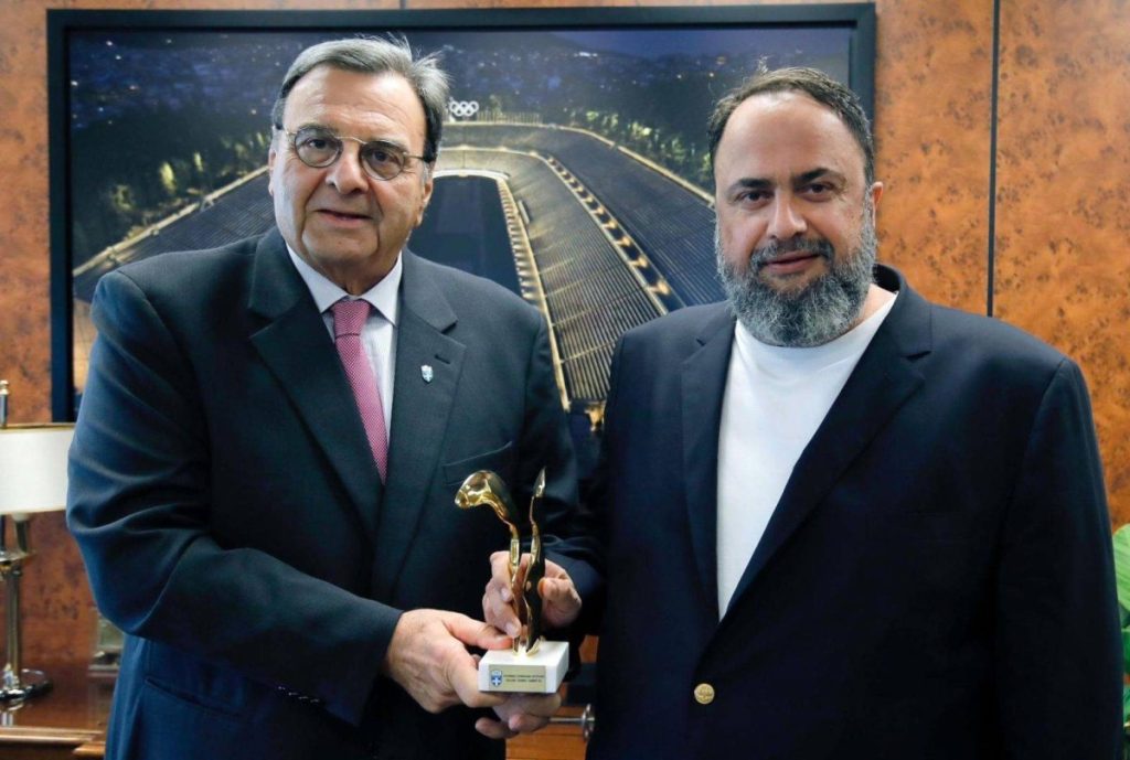 Καλλιμάρμαρο: Στα σημαντικότερα γεγονότα του παγκόσμιου αθλητισμού από την Ευρωπαϊκή Ολυμπιακή Επιτροπή η χορηγία Μαρινάκη