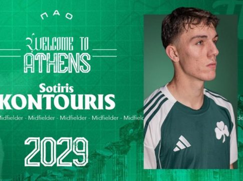 Επίσημο: Στον Παναθηναϊκό μέχρι το 2029 ο Κοντούρης