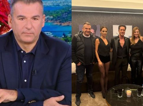 «Παίξτε το…»: Το σχόλιο του Λιάγκα στην φωτογραφία του με την Αντωνά (vid)