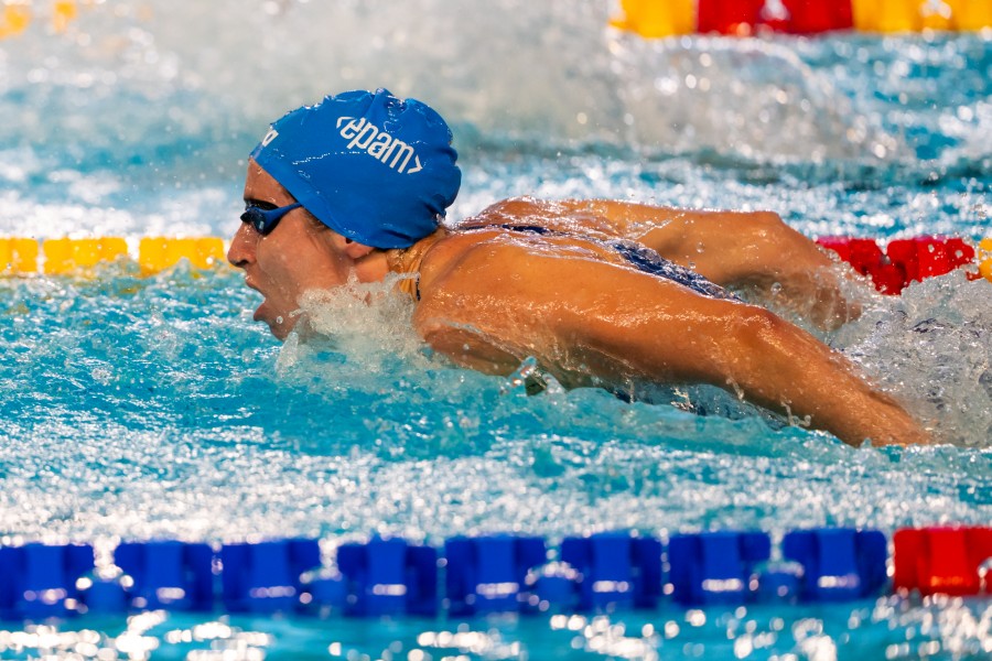 Πανελλήνιο ρεκόρ και σε τροχιά μεταλλίου η Ντουντουνάκη στα 100μ. πεταλούδα (vid)