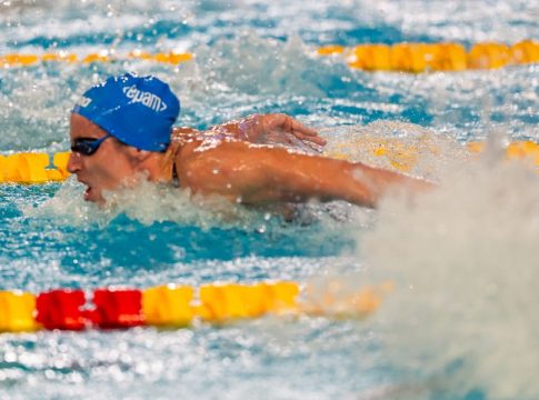 Για πέντε εκατοστά έμεινε εκτός βάθρου η Ντουντουνάκη, τέταρτη στα 100μ. πεταλούδα