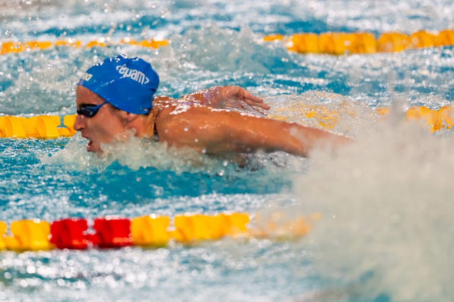 Για πέντε εκατοστά έμεινε εκτός βάθρου η Ντουντουνάκη, τέταρτη στα 100μ. πεταλούδα