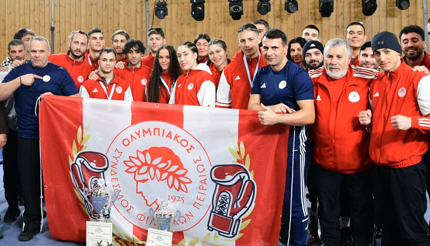 Πρωταθλητής και πολυνίκης ο Ολυμπιακός στην πυγμαχία
