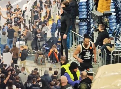 Τρέλα σκηνικά στην Παρτιζάν: Ο Μαρίνκοβιτς πήγε στον κόσμο να πανηγυρίσει, αυτός φώναζε «Ομπράντοβιτς» και… ξενέρωσε τον Ουάσινγκτον (vid)