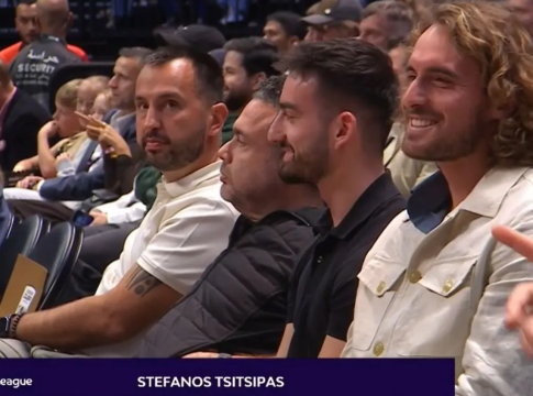 Ο Στέφανος Τσιτσιπάς βλέπει Dubai BC – Αρμάνι (pic)