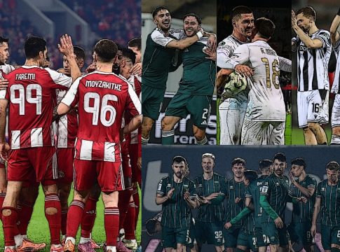 Παραμένει πρώτο φαβορί ο Ολυμπιακός – Τα δεδομένα για τη «μάχη» Παναθηναϊκού-Λεβαδειακού για την 4η θέση (pics)