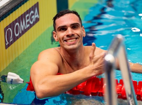 Έβδομος ο Βαζαίος στα 100μ. μικτή ατομική (vid)