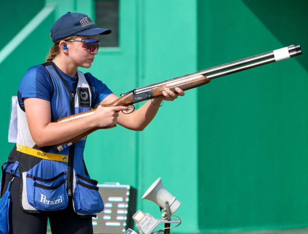 H Eμμανουέλα Κατζουράκη κατέκτησε το χάλκινο μετάλλιο στο Παγκόσμιο Κύπελλο σκοποβολής
