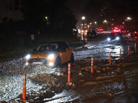 Αττική: Στου Παπάγου το μεγαλύτερο ύψος βροχής – Χάρτης με την κατανομή ανά περιοχή