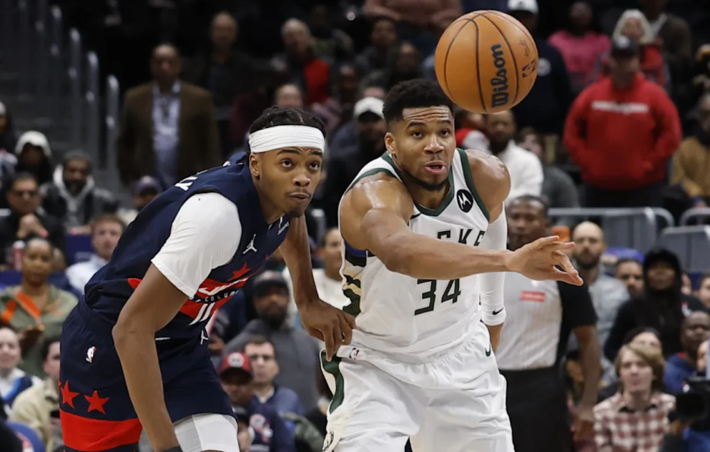 Μπακς – Γουίζαρντς 113-114: Ήττα για το Μιλγουόκι, παρά το double double του Αντετοκούνμπο