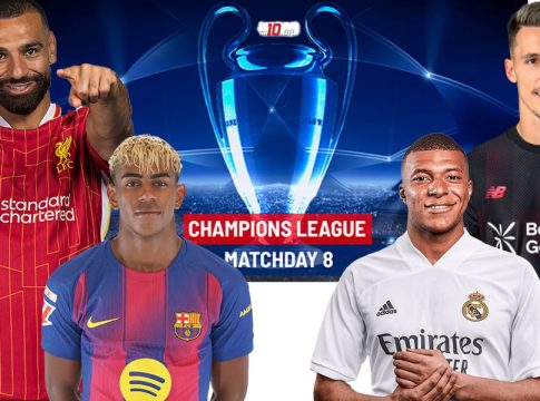 LIVE: Η τελευταία αγωνιστική της League Phase του Champions League
