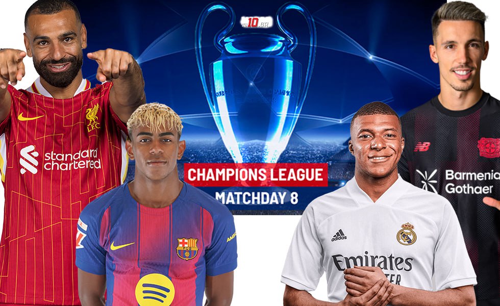 LIVE: Η τελευταία αγωνιστική της League Phase του Champions League