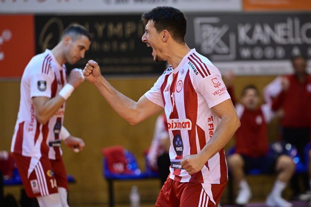 Προκρίθηκε στη φάση των «16» του CEV Cup ο Ολυμπιακός