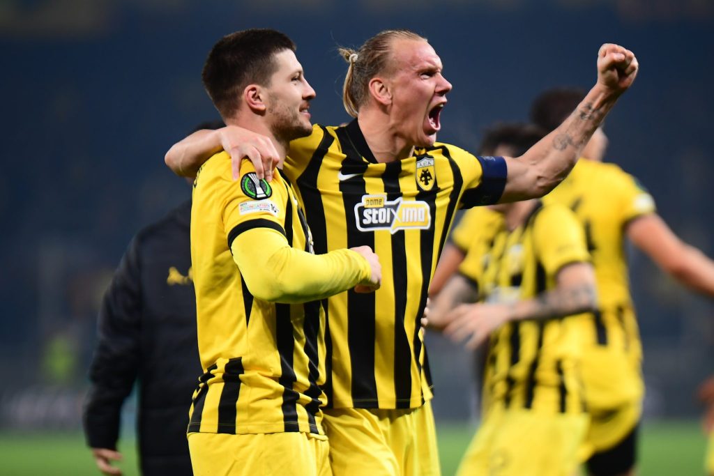 Πέμπτο φαβορί για την κατάκτηση του Conference League η ΑΕΚ – Πρώτο με διαφορά η Κρίσταλ Πάλας (pic)