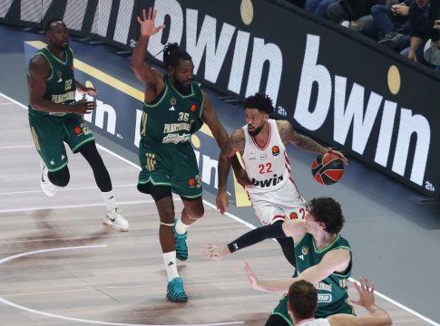 Αυτές είναι οι πιθανότητες για τα playoffs της Euroleague – Το απίθανο 67% του Ολυμπιακού και ο… καταποντισμός του Παναθηναϊκού (pic)