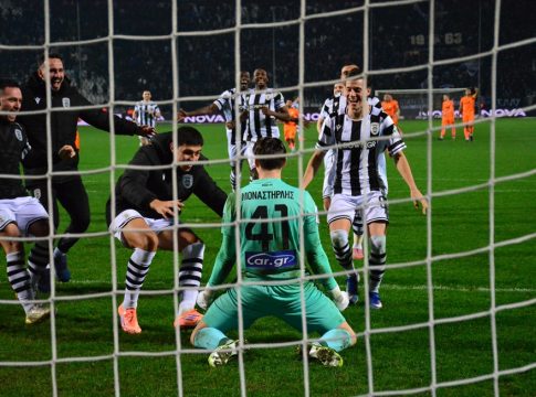ΠΑΟΚ – Ατρόμητος 1-1, 5-4 πέν.: «Ήρωας» ο Μοναστηρλής, στους «8» ο «Δικέφαλος» και… τώρα Ολυμπιακός