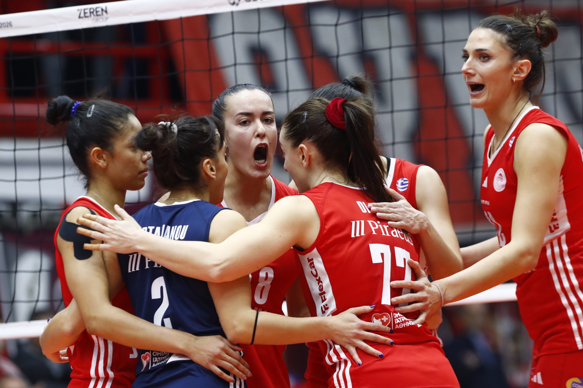 Ολυμπιακός – Ζελέζνιτσαρ 3-1: Ανατροπή και «καθαρή» νίκη για τις Ερυθρόλευκες